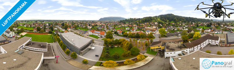 Luftpanorama Gemeinde Wolfurt - Ausstellung 